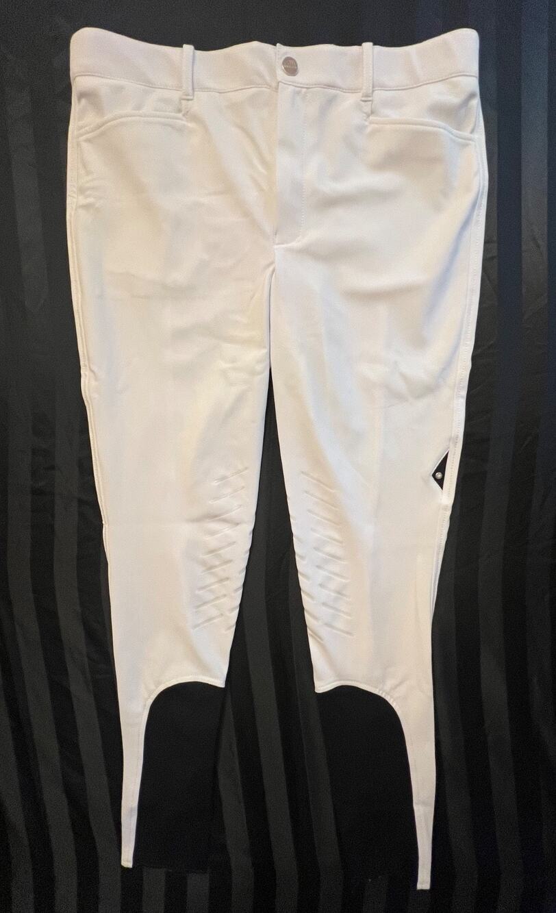 Equiline - CrentK B-Move White Show Breeches (Men's I-54 / ~US 38) - MSRP $385